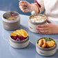 📢📢60 % de réduction !!!🎅Boîte à lunch isotherme portable