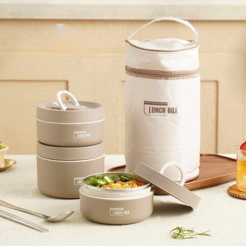 📢📢60 % de réduction !!!🎅Boîte à lunch isotherme portable