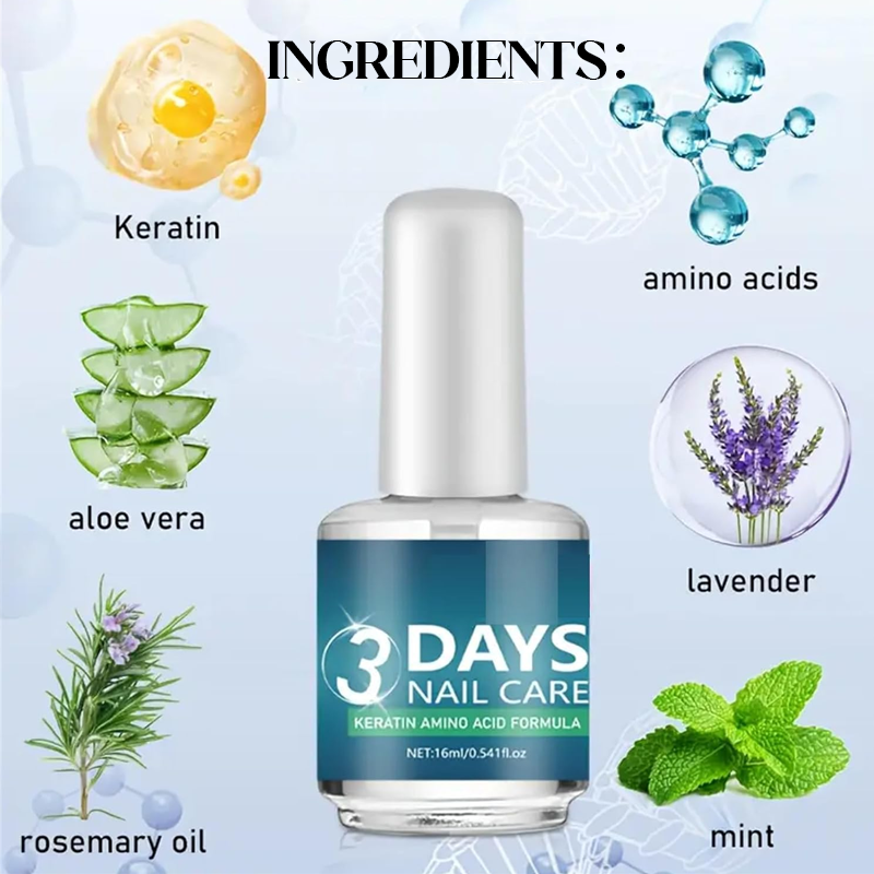 📢📢50 % de réduction !!!🎅Huile à Ongles Nourrissante à Séchage Rapide et Haute Brillance