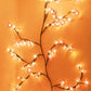 🌸🛒 -50% ! 💡Guirlande Lumineuse en Vigne Fleurie – LED Économe, Télécommande USB & Ambiance Romantique