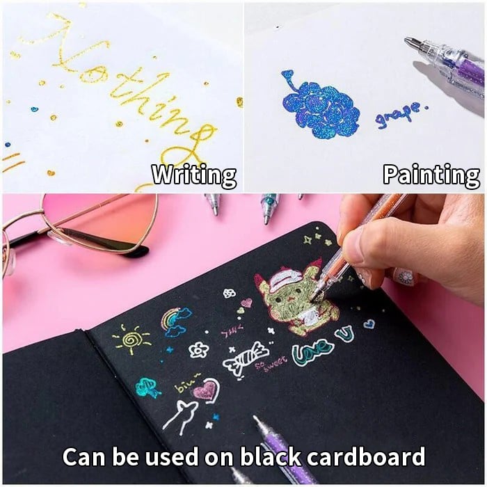 🌈50 % DE RÉDUCTION EN CE MOMENT ! 🎨 Stylos gel colorés – Couleurs vibrantes et créativité sans limite ⚡