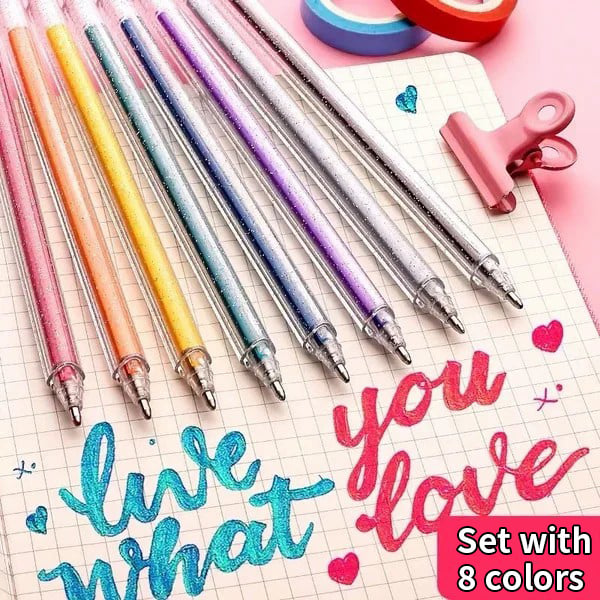 🌈50 % DE RÉDUCTION EN CE MOMENT ! 🎨 Stylos gel colorés – Couleurs vibrantes et créativité sans limite ⚡