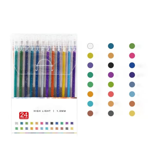 🌈50 % DE RÉDUCTION EN CE MOMENT ! 🎨 Stylos gel colorés – Couleurs vibrantes et créativité sans limite ⚡