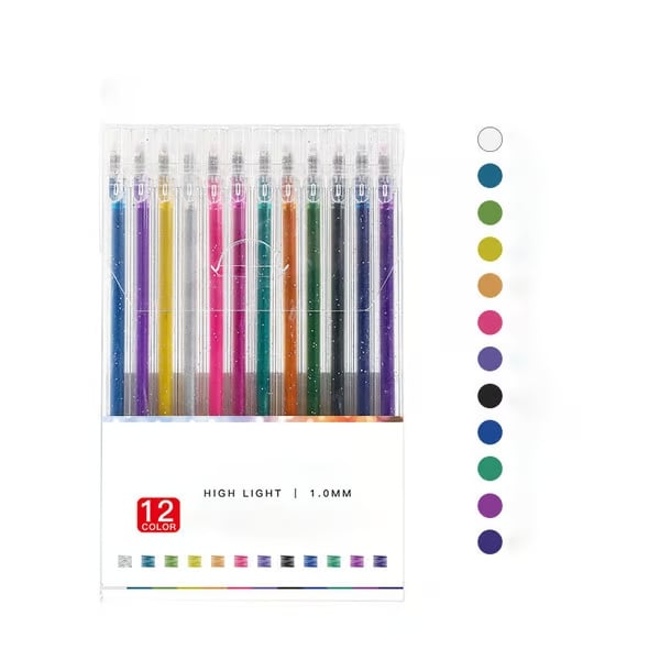 🌈50 % DE RÉDUCTION EN CE MOMENT ! 🎨 Stylos gel colorés – Couleurs vibrantes et créativité sans limite ⚡