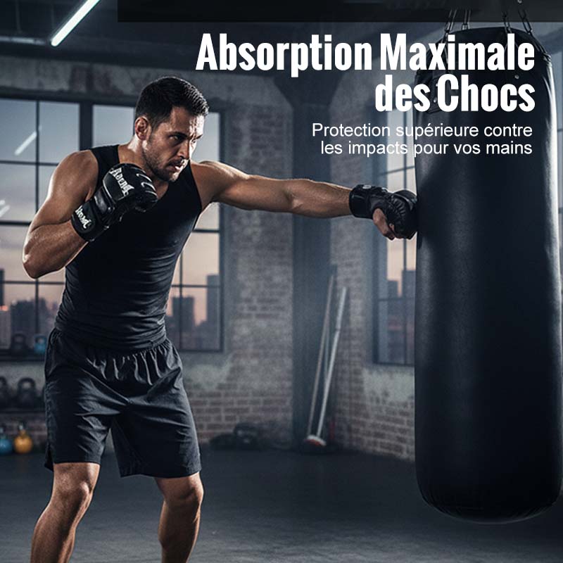 ⛄ Édition Limitée Hiver : Gants de Boxe Absorption Supérieure & Confort du Poignet ✅【Stock Limité】