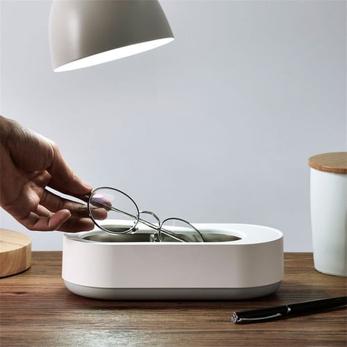 💎Nettoyeur ultrasonique portable pour lunettes et bijoux – Technologie ultrasonique, cycle 3 min, matériau PP, dimensions 7,32×2,84×2,67 cm, piles AAA – nettoyage en profondeur sans effort 🔊🧼