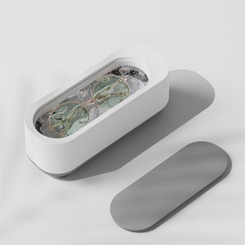 💎Nettoyeur ultrasonique portable pour lunettes et bijoux – Technologie ultrasonique, cycle 3 min, matériau PP, dimensions 7,32×2,84×2,67 cm, piles AAA – nettoyage en profondeur sans effort 🔊🧼