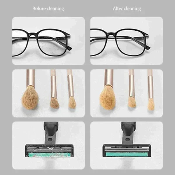 💎Nettoyeur ultrasonique portable pour lunettes et bijoux – Technologie ultrasonique, cycle 3 min, matériau PP, dimensions 7,32×2,84×2,67 cm, piles AAA – nettoyage en profondeur sans effort 🔊🧼