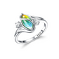 💍ACHETEZ 1 OFFERT 1✨Bague en Pierre de Lune – Design Ovale Géométrique, Zirconia Brillant & Élégance Mystique🌙