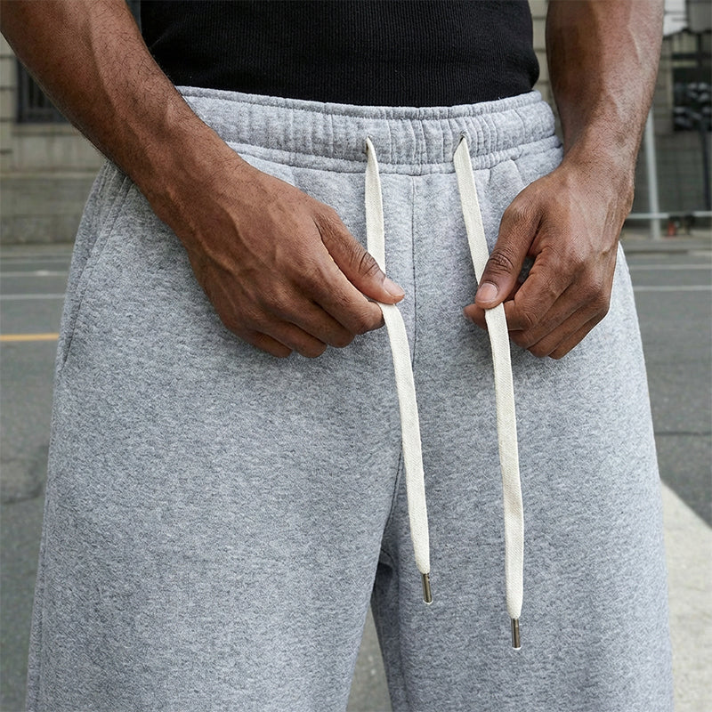 📢📢50 % de réduction !! ⏰👖Pantalon décontracté ample à cordon pour homme