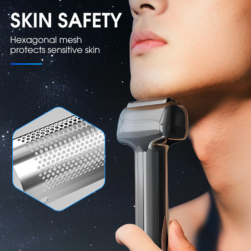 🪒 50% DE RÉDUCTION! ⚡ Rasoir électrique rechargeable à feuille – Rasage doux, puissant & longue autonomie – Parfait pour un résultat net et rapide au quotidien ✨