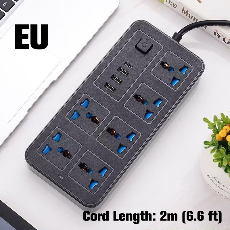 📢✨ -50% ! ⏰Multiprise avec Longue Rallonge – PP & Cuivre, USB & Protection Surtension.