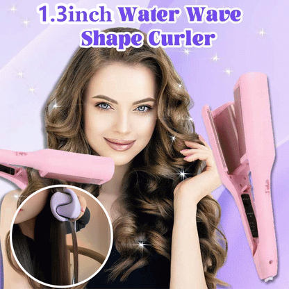 💎 50% DE RÉDUCTION ! 💎 Fer à Friser Ionique French Wave – Boucles Élégantes en 5 sec, Sans Chaleur Excessive & Protection Cheveux 💜✨