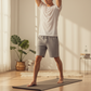 🩳 50% DE RÉDUCTION 🏃 Short de sport extensible & respirant – Tissu léger, coupe décontractée – Idéal pour la course, le fitness ou le quotidien – confortable et pratique 🌿💨✨
