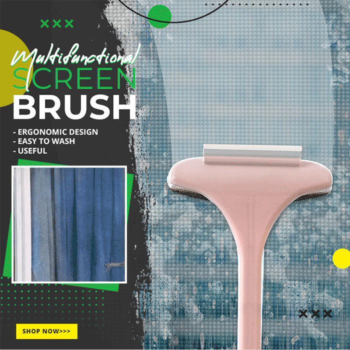 Brosse de nettoyage multifonction pour écran