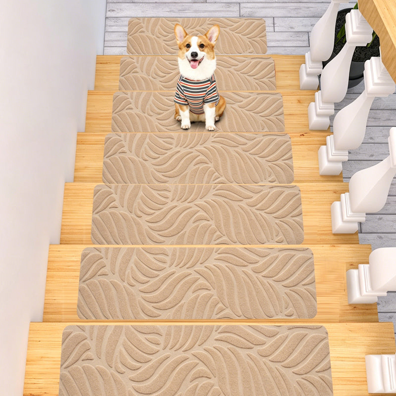 👣 PROMO FLASH : 50% DE RÉDUCTION ! ✨ Tapis Antidérapants Auto-Adhésifs pour Escalier – TPR & Fibres Mélangées – 2 Tailles for Sécurité & Confort à la Maison 🏠