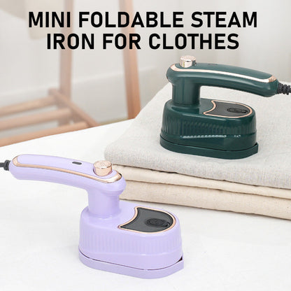 🔥Mini fer à repasser à vapeur pliable pour les vêtements 🌀Défroissage Vertical & Horizontal 👔50 % de réduction✨