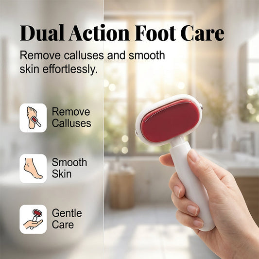 🦶Grattoir Pieds Double Face | Adieu Callosités | Pieds Doux ✨⏳Spécial à durée limitée⏰