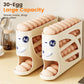 🥚 -50% ! 🧊 Organisateur de Rangement d’Œufs pour Réfrigérateur – PP – 32×18×7 cm – ~30 Œufs – Design à Gravité – Empilable – Blanc Cassé/Beige/Blanc 🥚