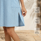 🔥🎁NOUVEAUTÉ -50%🔥Robe décontractée sans manches à col rond avec poches pour femme✈️