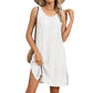 🔥🎁NOUVEAUTÉ -50%🔥Robe décontractée sans manches à col rond avec poches pour femme✈️