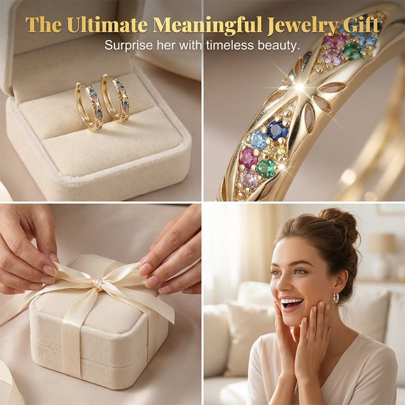 💎‑50 % ! ✨ Boucles d’oreilles anneaux creux avec zircons scintillants – design délicat, légères, parfaites pour le quotidien et les soirées 🌟