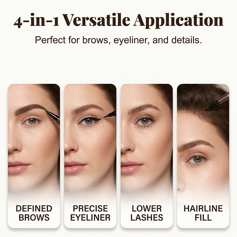 ✍️ ACHETEZ 1, OBTENEZ 1 GRATUIT ! 🖤 Stylo Eyeliner Liquide Ultra-Fin – Pointe précise, tenue longue & waterproof – Parfait pour un regard intense et professionnel 💁‍♀️