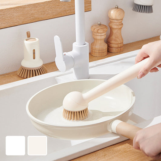🔥-50% IMMÉDIAT🍳Ensemble de brosses à casserole pivotables à suspendre – Brosses de nettoyage facile pour casseroles, poêles et éviers