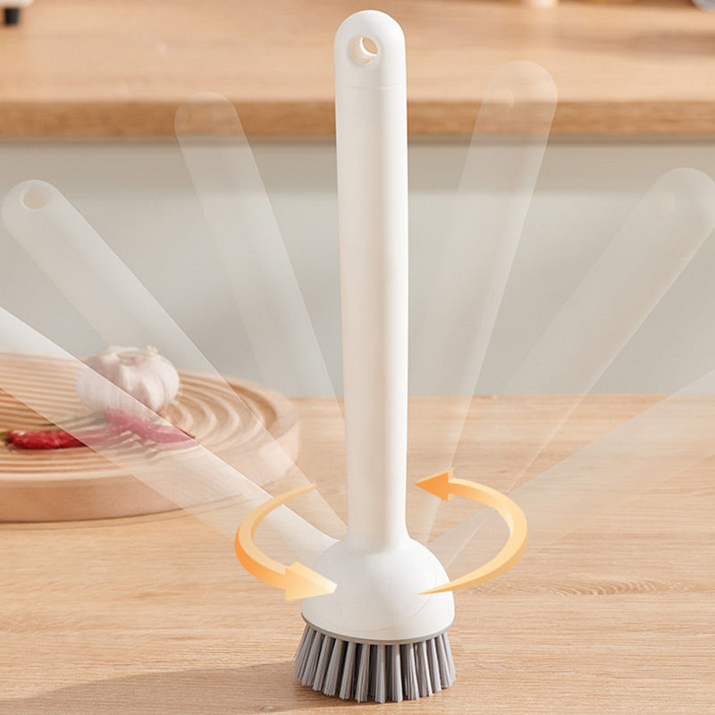 🔥-50% IMMÉDIAT🍳Ensemble de brosses à casserole pivotables à suspendre – Brosses de nettoyage facile pour casseroles, poêles et éviers