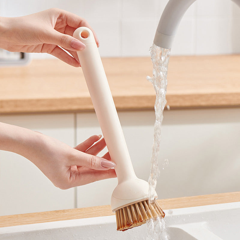 🔥-50% IMMÉDIAT🍳Ensemble de brosses à casserole pivotables à suspendre – Brosses de nettoyage facile pour casseroles, poêles et éviers