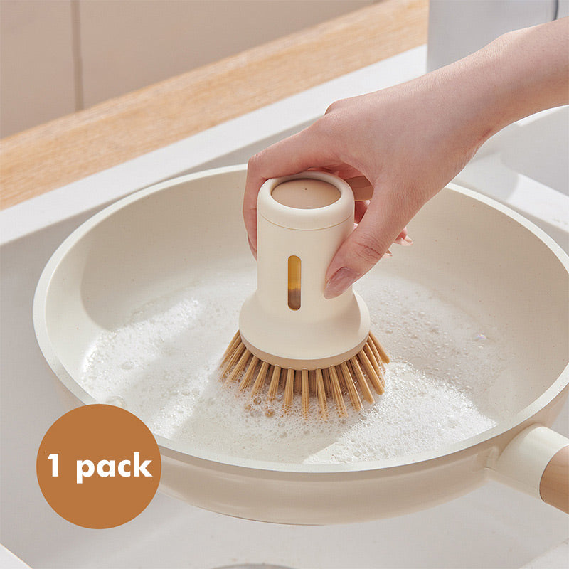 🔥-50% IMMÉDIAT🍳Ensemble de brosses à casserole pivotables à suspendre – Brosses de nettoyage facile pour casseroles, poêles et éviers
