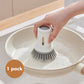 🔥-50% IMMÉDIAT🍳Ensemble de brosses à casserole pivotables à suspendre – Brosses de nettoyage facile pour casseroles, poêles et éviers