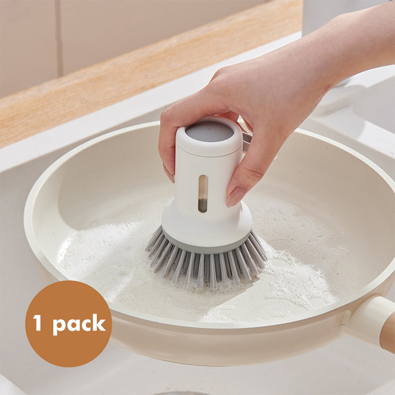 🔥-50% IMMÉDIAT🍳Ensemble de brosses à casserole pivotables à suspendre – Brosses de nettoyage facile pour casseroles, poêles et éviers