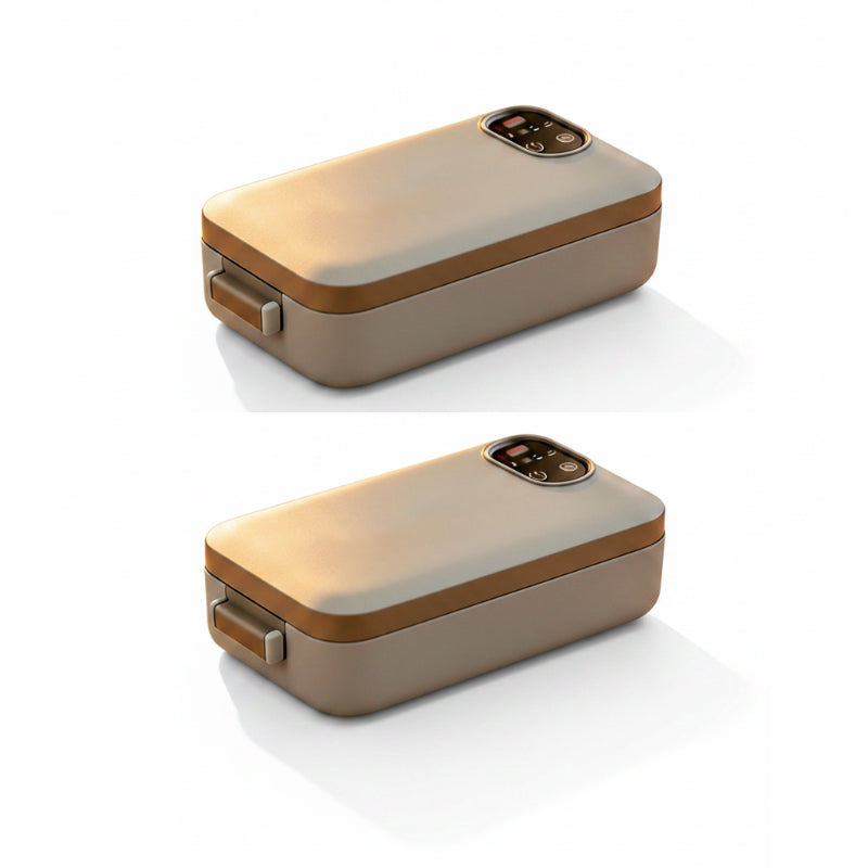 🍱⚡ PROMO FLASH 50% ! Boîte à Lunch Électrique Portable Auto-Chauffante – 7200mAh, Sans Fil, Acier Inox 304, 900ml, Silencieuse, Idéale Bureau & Pique-Nique ✨