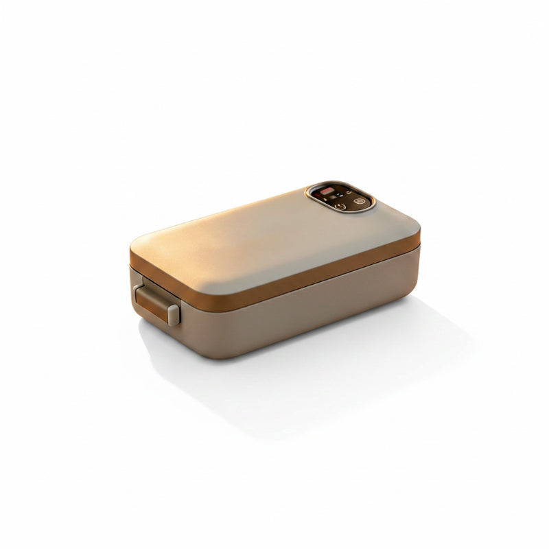 🍱⚡ PROMO FLASH 50% ! Boîte à Lunch Électrique Portable Auto-Chauffante – 7200mAh, Sans Fil, Acier Inox 304, 900ml, Silencieuse, Idéale Bureau & Pique-Nique ✨