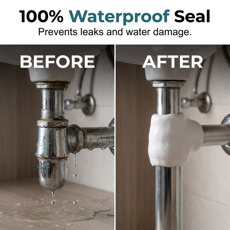 🔧 50% DE RÉDUCTION ✨ Mastic d’étanchéité flexible – S’adapte à toutes les formes & interstices – Résiste à l’eau et aux intempéries – idéal pour vitres, toits, joints et réparations diverses 🏠🔨