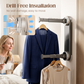 🧺‑50 % ! 🛠️ Étendoir à linge télescopique pliable à ventouses – Gain de place, stable et facile à monter – Idéal pour petits appartements, salle de bain et balcon ✨