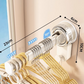🧺‑50 % ! 🛠️ Étendoir à linge télescopique pliable à ventouses – Gain de place, stable et facile à monter – Idéal pour petits appartements, salle de bain et balcon ✨