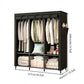 🔥 PROMO FLASH : 50% DE RÉDUCTION ! 📦 Armoire Portable en Tissu Non Tissé – Acier – 3 Tailles & Facile à Monter for Chambre & Dressing 🏠