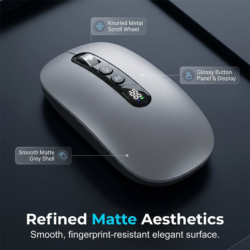 ⏳ Offre à durée limitée 🔥 50 % de réduction ⏰Souris sans fil intelligente à commande vocale IA🖱️💬