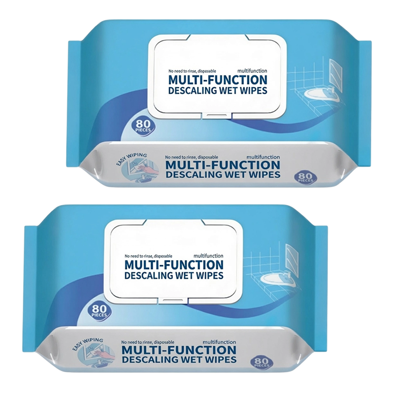 🥳 PLUS DE 50 000 EXEMPLAIRES VENDUS ! 🔥 50 % DE RÉDUCTION ! Lingettes nettoyantes détartrées multifonctions pour salle de bain
