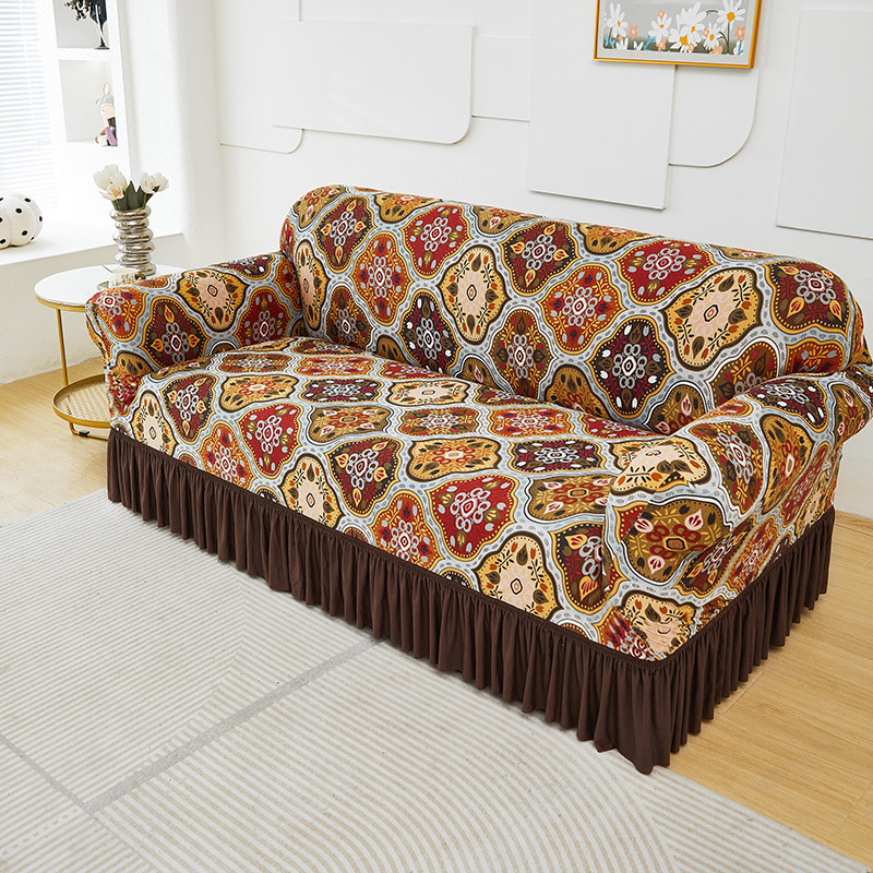 🛋️🧵 Housses de canapé universelles extensibles – Tissu élastique, fixation antidérapante, transformez votre vieux canapé en quelques secondes, la solution maline des locataires et des familles actives 🌿🏠