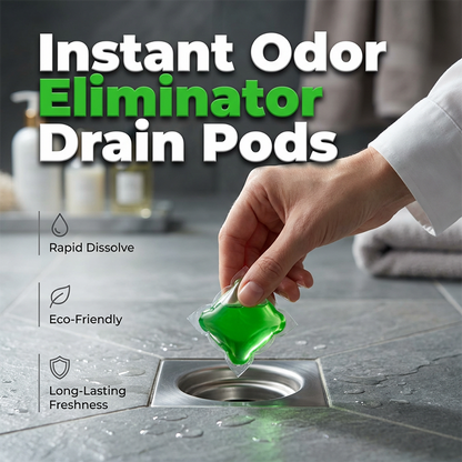 🏠💧 50 % DE RÉDUCTION ! Capsules anti-odeurs pour canalisations – Leur formule à base de bio-enzymes neutralise les odeurs à la source. Un parfum frais immédiat, sans produits chimiques agressifs. Dites adieu aux odeurs gênantes