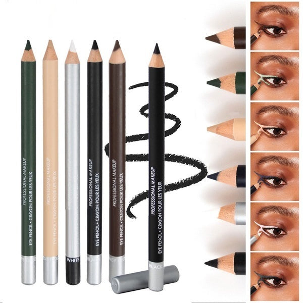 💗Ensemble de 3 pièces🎁 Eyeliner en bois waterproof et longue tenue