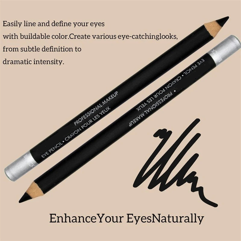 💗Ensemble de 3 pièces🎁 Eyeliner en bois waterproof et longue tenue