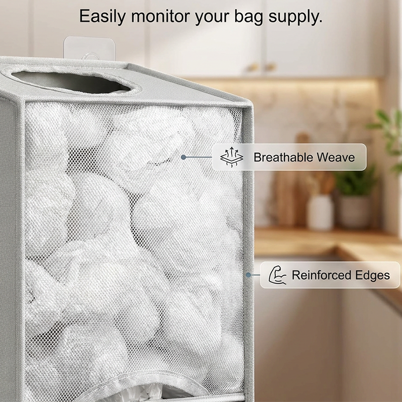 🧹 −50% ! 🛍️ Distributeur de Sacs Mural – Gain de Place & Accès Facile ✨