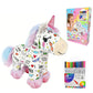 🦄 50% DE RÉDUCTION ! 🎨 Kit de Peluche Licorne à Colorier Soi-Même – Lavable & Réutilisable – 12 Feutres Non Toxiques Inclus – Développe la Créativité et la Motricité Fine – Cadeau Parfait pour Enfants ✨