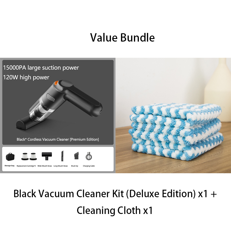 ⏳ OFFRE LIMITÉE -50% ! 🚗 Aspirateur Voiture Sans Fil – Aspiration 10000Pa, Léger 400g & Batterie 4000mAh – 30 Min d’Autonomie – Parfait pour Voiture, Maison et Bureau 💨✨