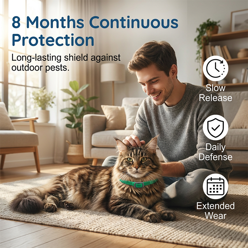 ⏰🔥OFFRE À DURÉE LIMITÉE : 50 % DE RÉDUCTION !🔥PLUS DE 50 000 EXEMPLAIRES VENDUS ! Collier anti-nuisibles pour animaux de compagnie à base d'huiles essentielles naturelles