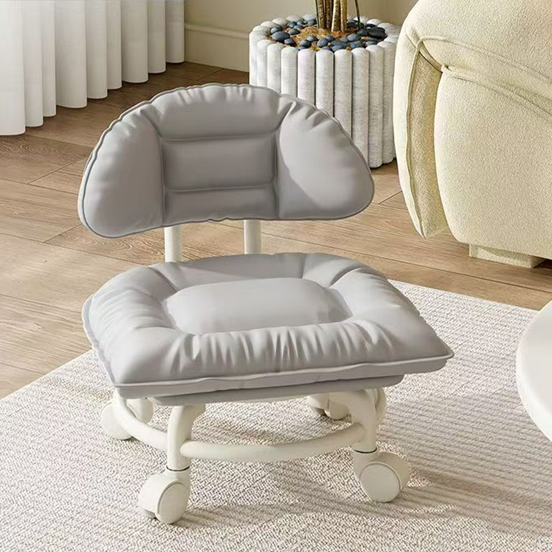 ☁️🪑 OFFRE LIMITÉE -50% | Tabouret Nuage à Roulettes – Assise Rembourrée Ultra Confort, Pivotant & Déplacement Facile ✨